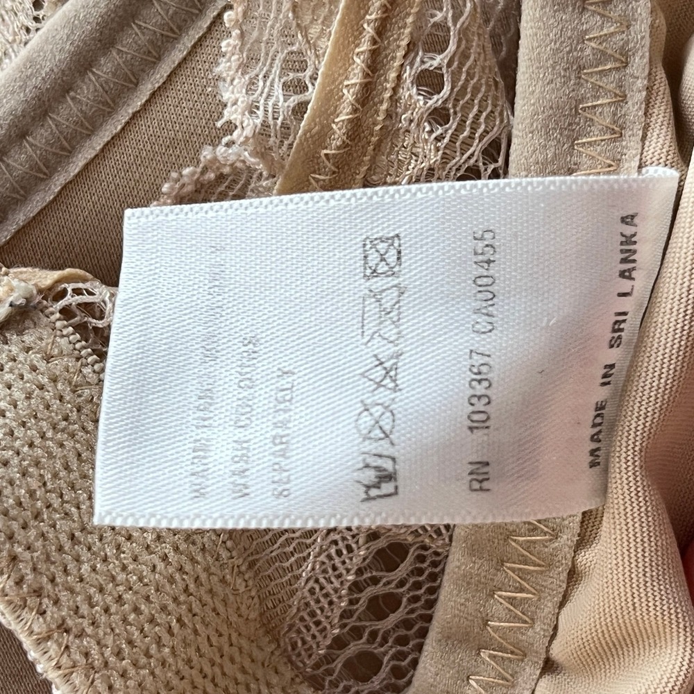 Fantasie Rebecca Lace Spacer T-Shirt Bra Sand Nude Underwire 34G UK 34I US - Picture 13 of 14